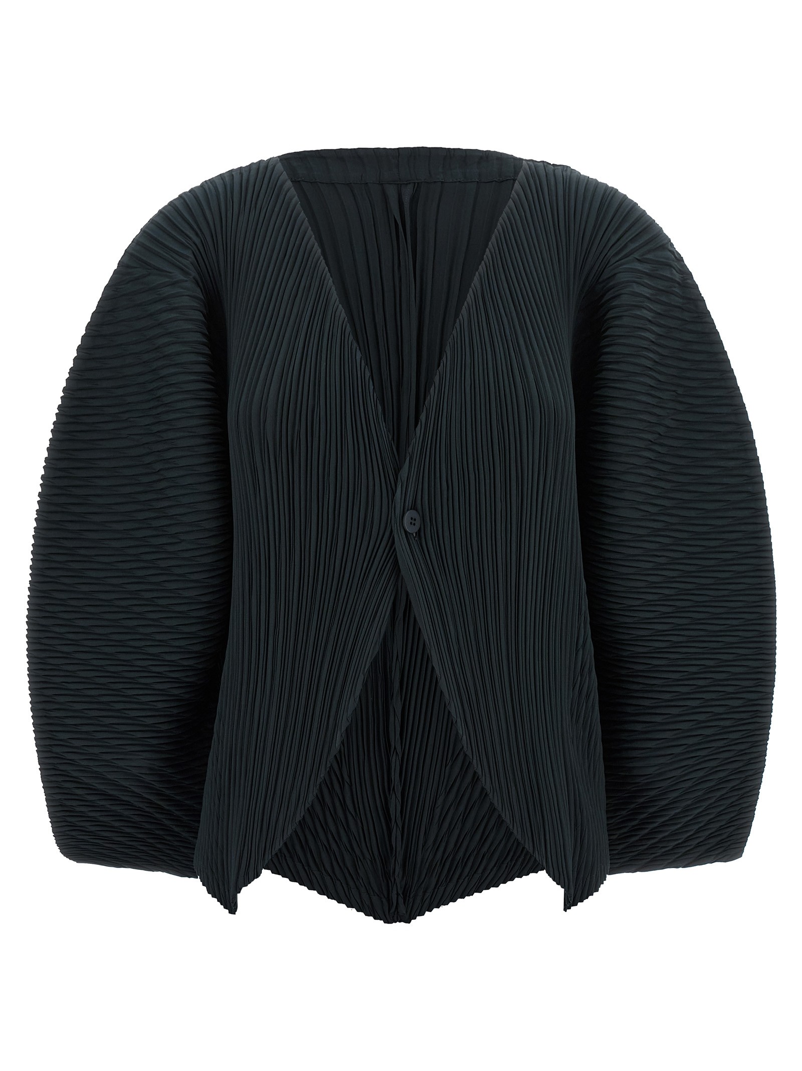 ISSEY MIYAKE 'Leaf Pleats' Cardigan