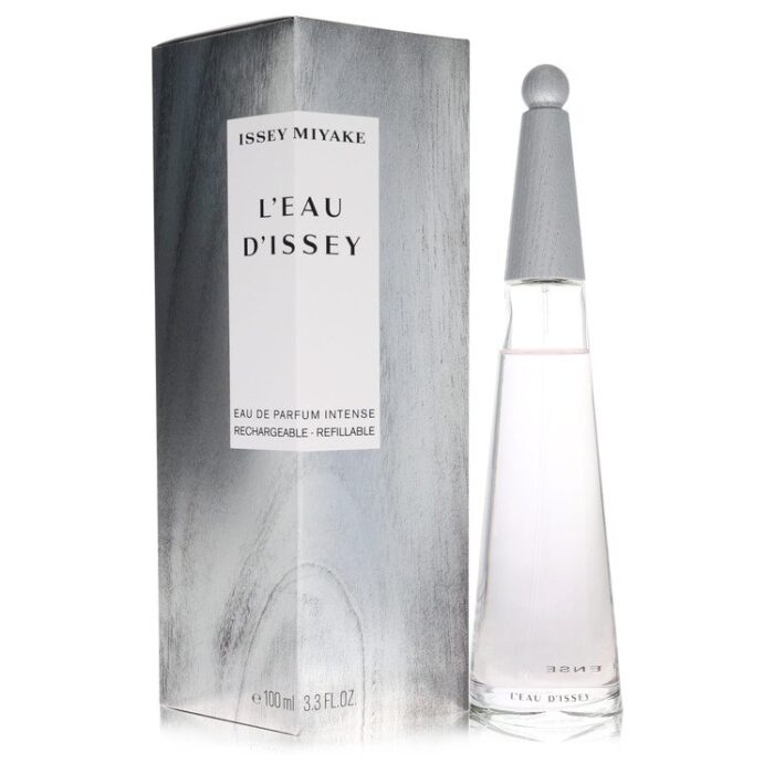 l'eau d'issey intense by issey miyake eau de parfum refillable spray 3.4 oz L'eau D'issey Intense By Issey Miyake - Eau De Parfum Refillable Spray 3.4 Oz - Image 1