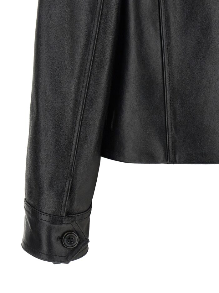 Marni Leather And Suede Jacket