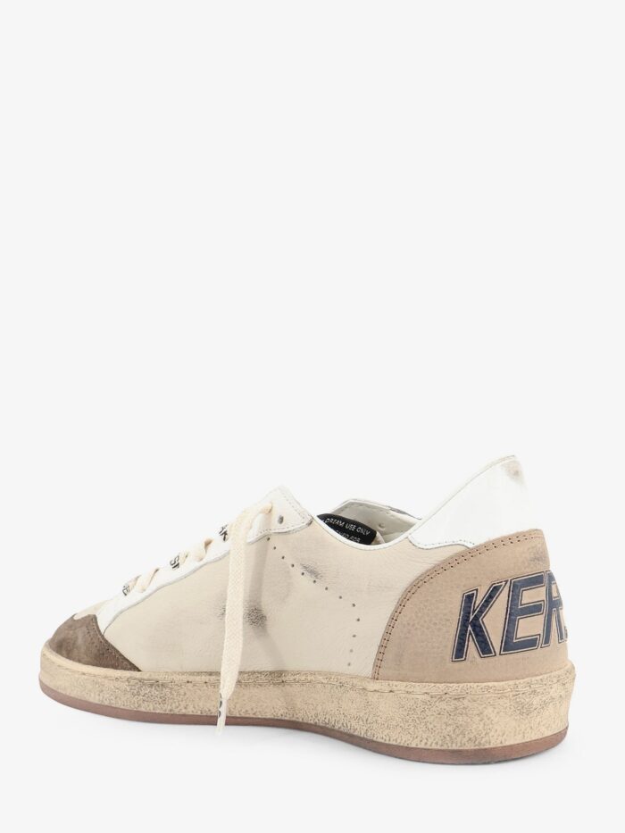 Golden Goose Deluxe Brand Leather Ballstar With Iconic Side Logo