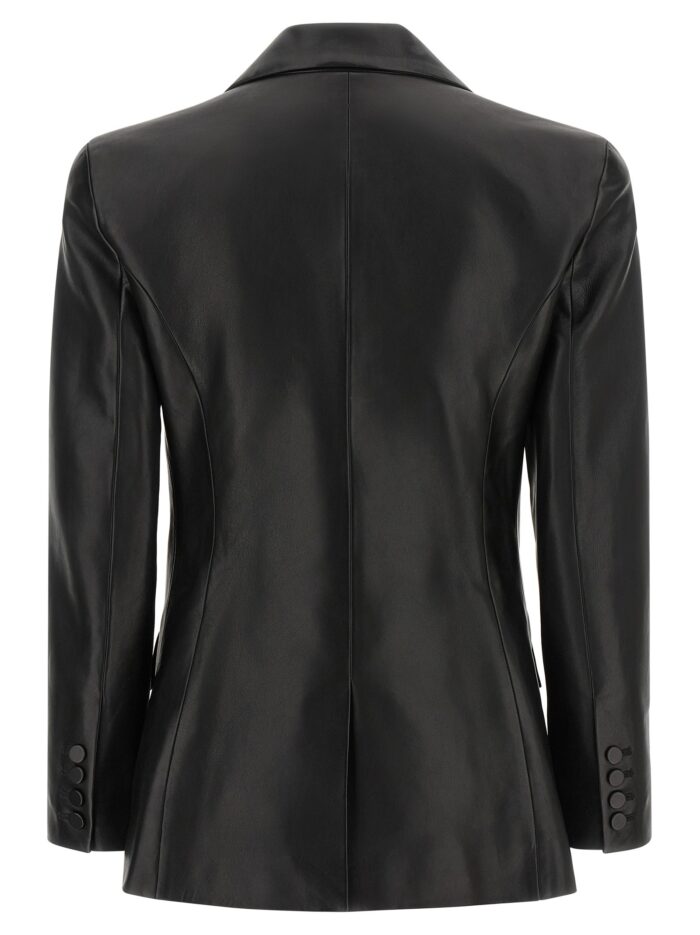 Balmain Leather Blazer