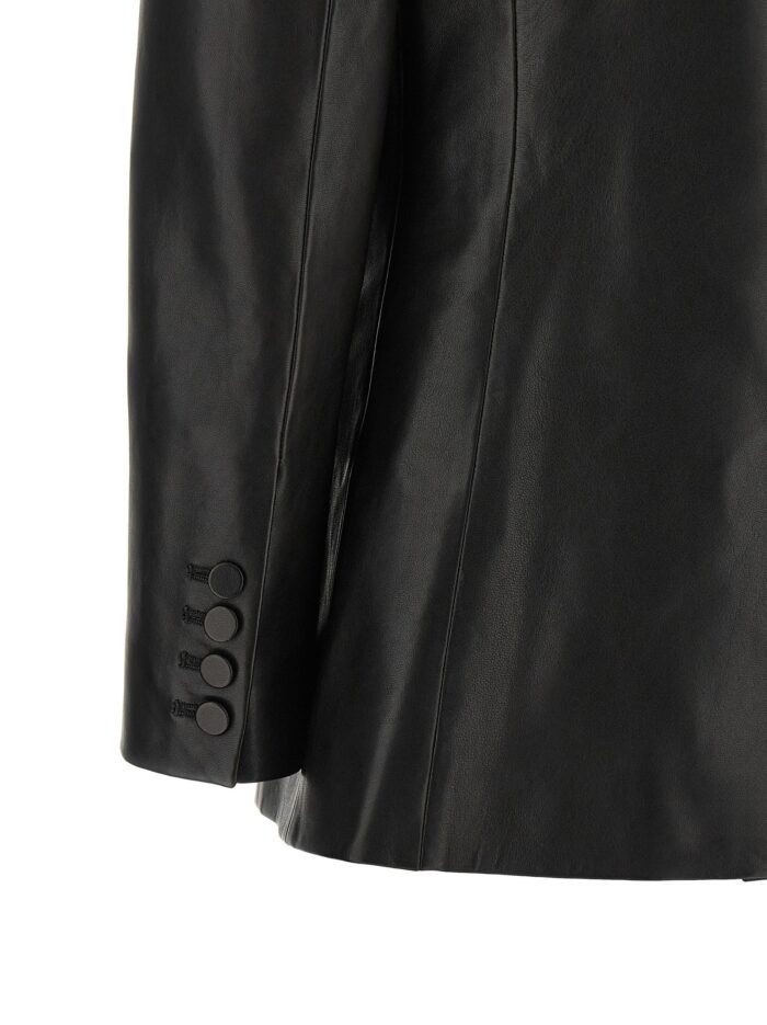 Balmain Leather Blazer