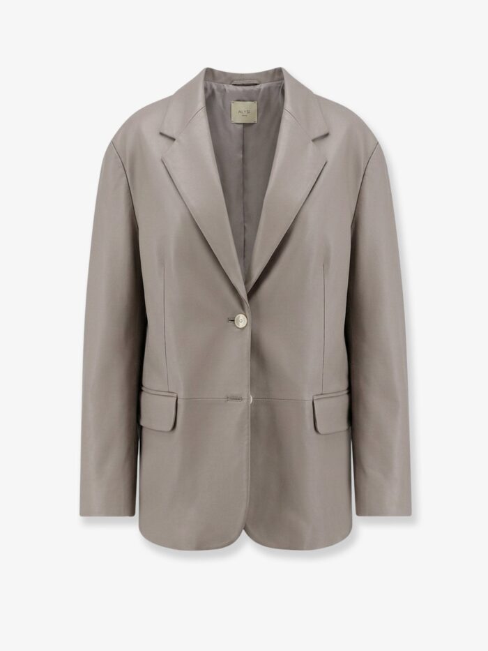alysi leather blazer ALYSI Leather Blazer