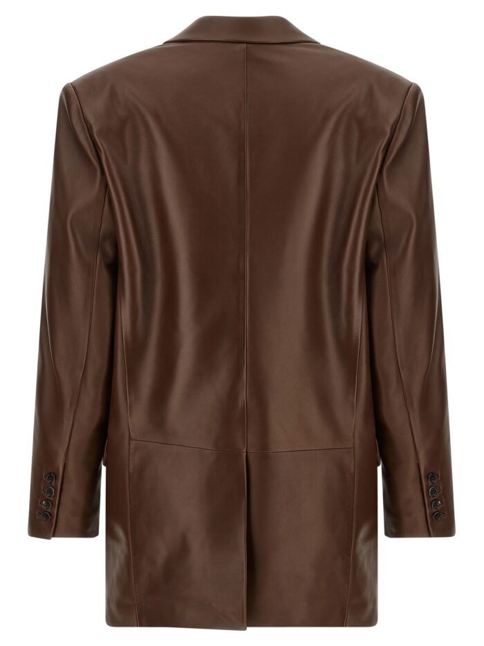 Saint Laurent Leather Blazer