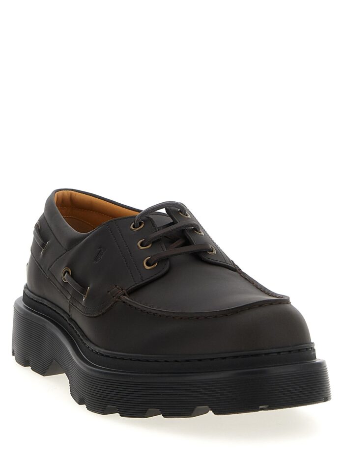 TOD'S Leather Boat Shoe