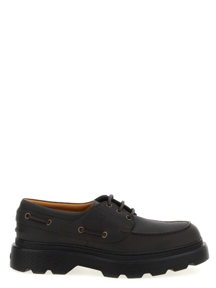 TOD'S Leather Boat Shoe