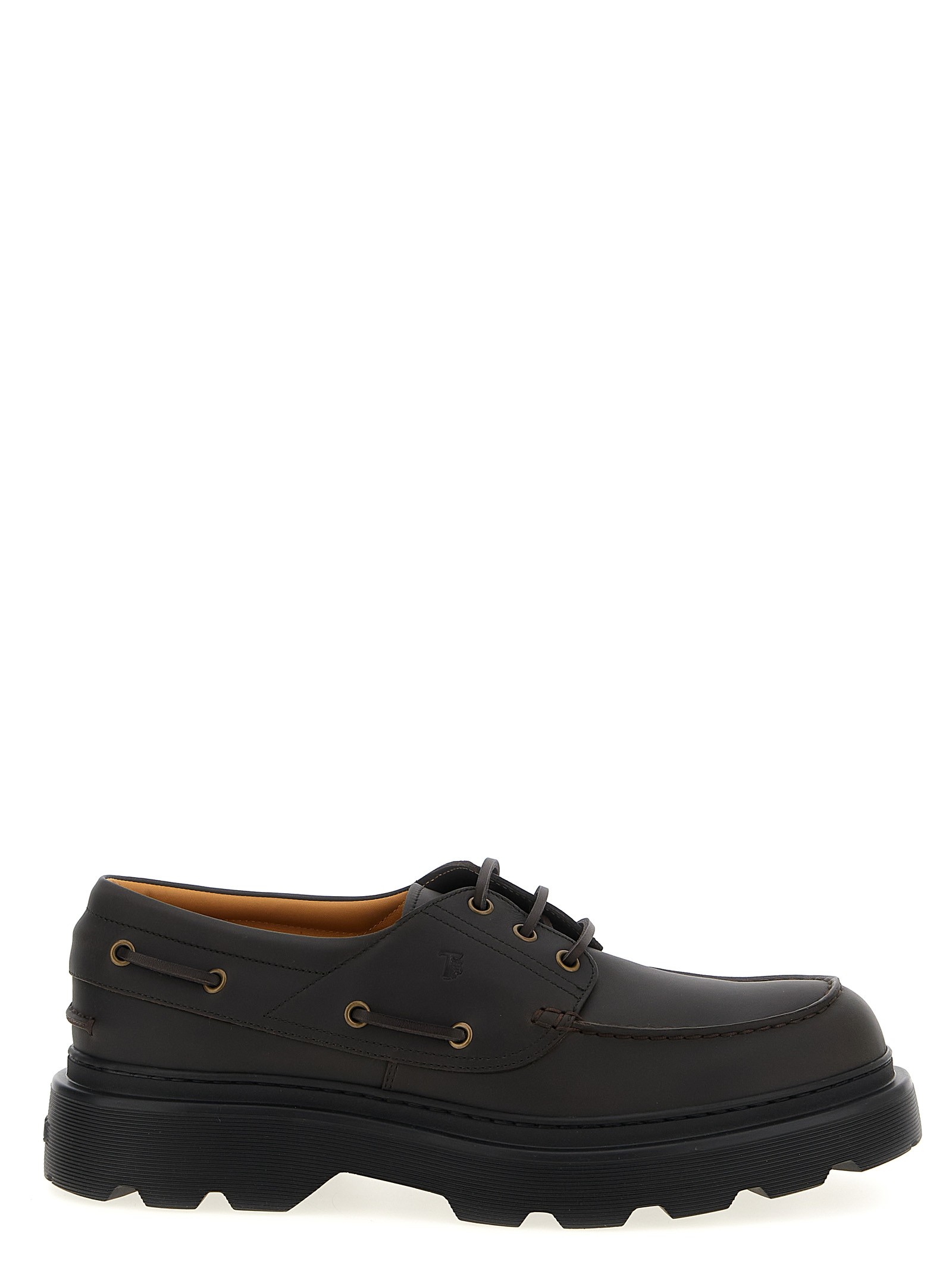 TOD'S Leather Boat Shoe