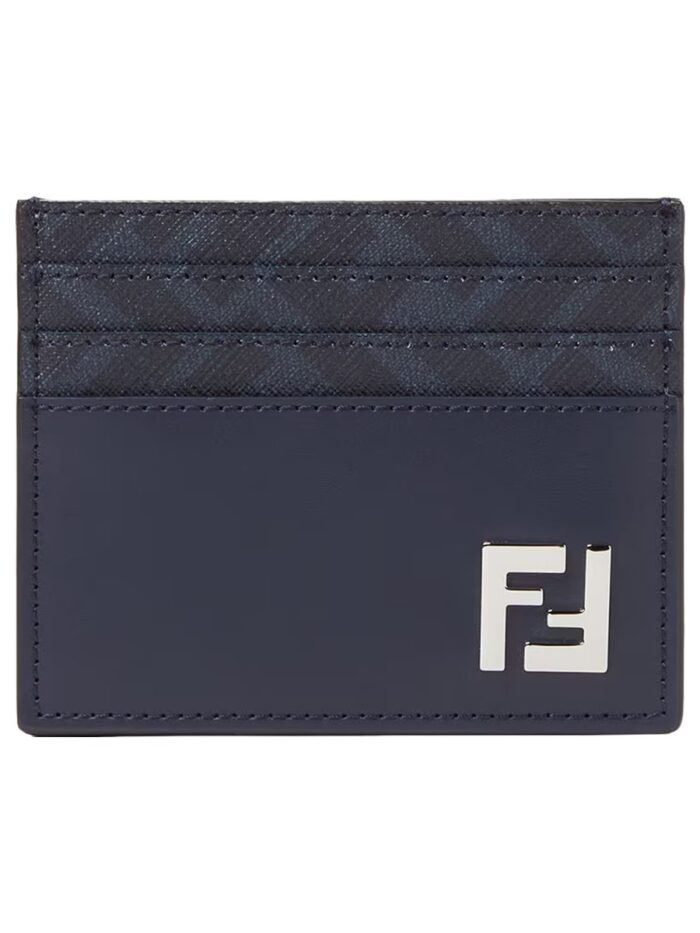 fendi leather card holder Fendi LEATHER CARD HOLDER