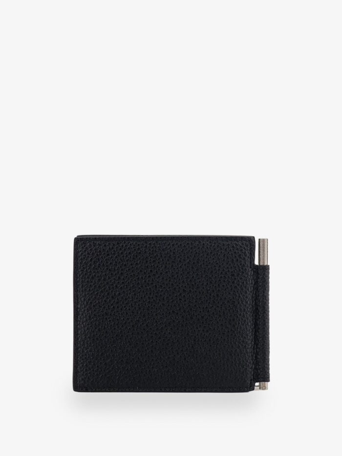 Tom Ford Leather Card Holder With Front Logo