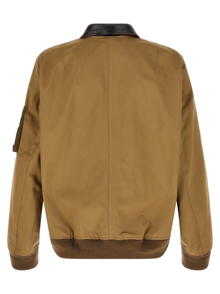 SACAI Leather Collar Blouson