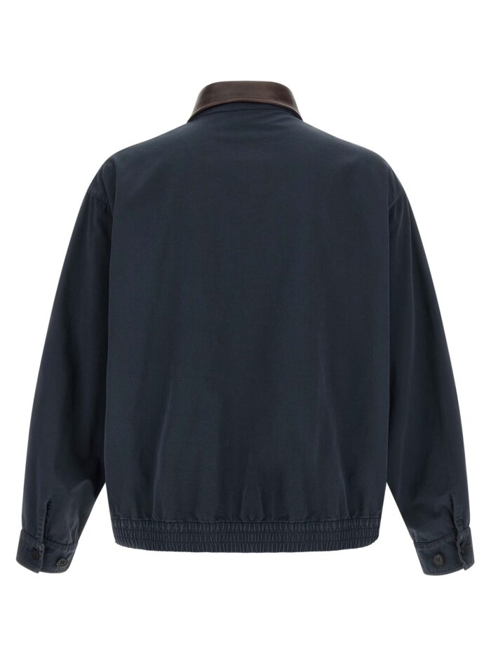 PRADA Leather Collar Jacket