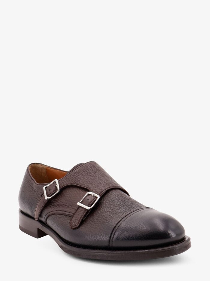 Doucal'S Leather Double-buckle Loafers