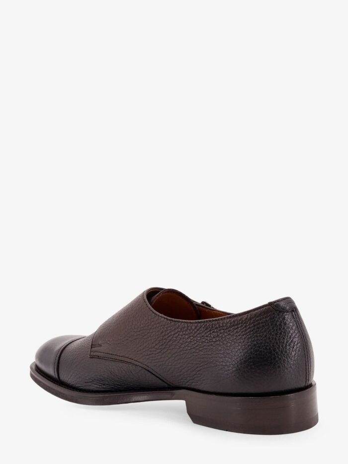 Doucal'S Leather Double-buckle Loafers