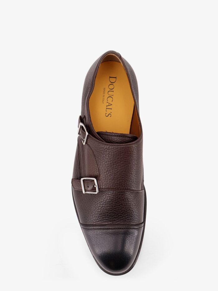 Doucal'S Leather Double-buckle Loafers