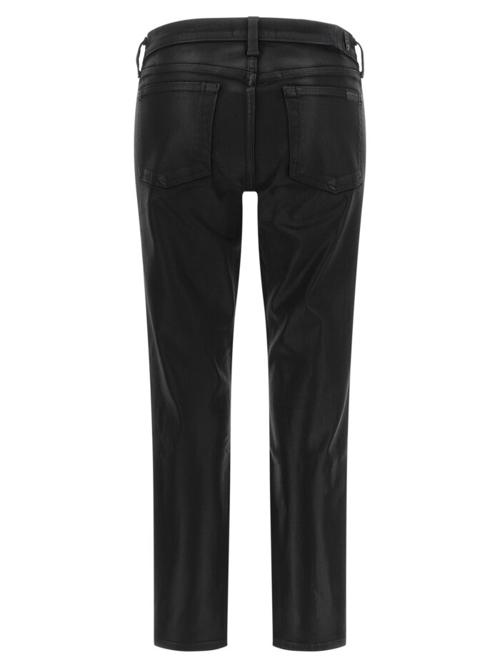 7 FOR ALL MANKIND Leather Effect Jeans