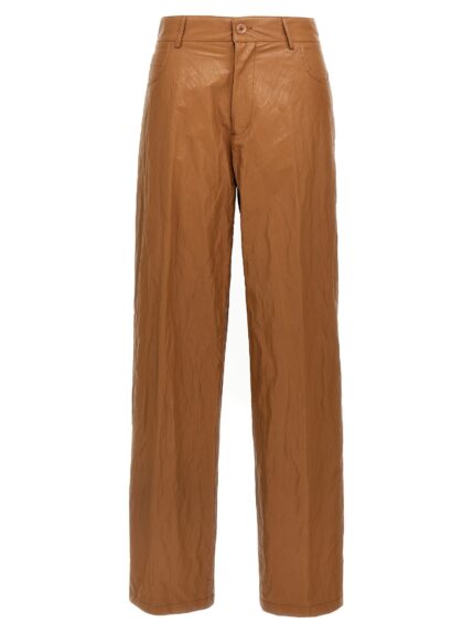 NUDE Leather-effect Pants