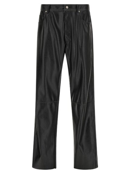 MM6 MAISON MARGIELA Leather-effect Pants