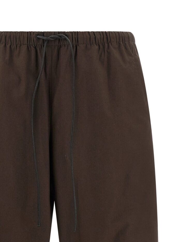 YVES SALOMON Leather Insert Pants