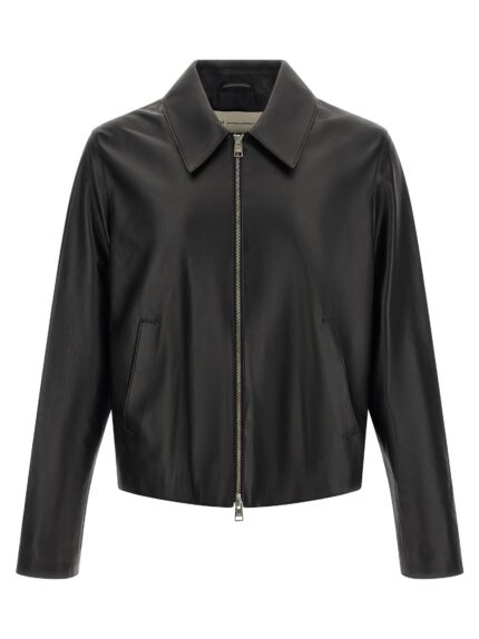 AMI PARIS Leather Jacket