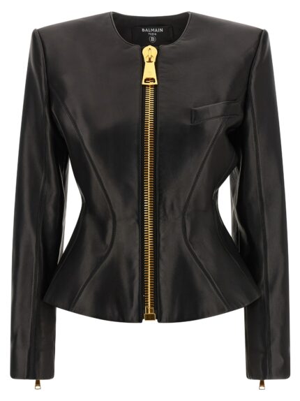 Balmain Leather Jacket