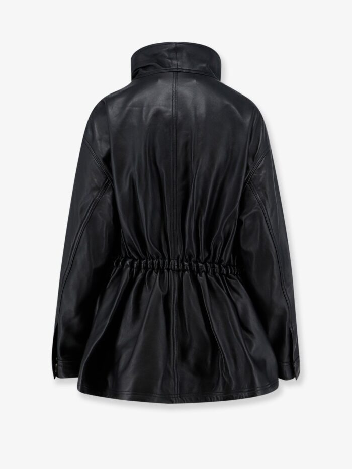 Rohe Leather Jacket With Adjustable Drawstring Waist