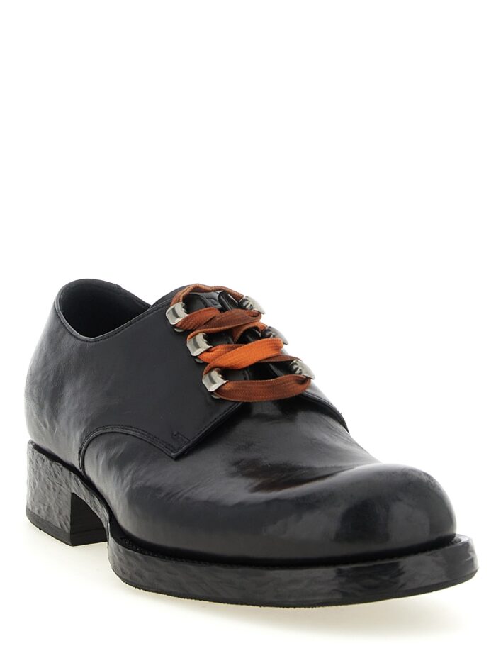 PRADA Leather Lace Up Shoes