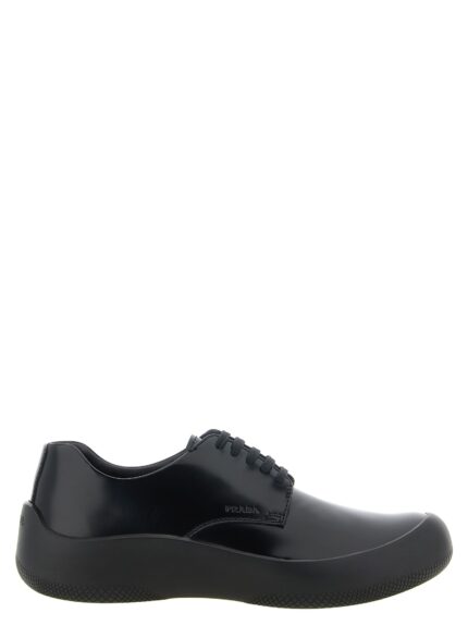 PRADA Leather Lace-Up Shoes