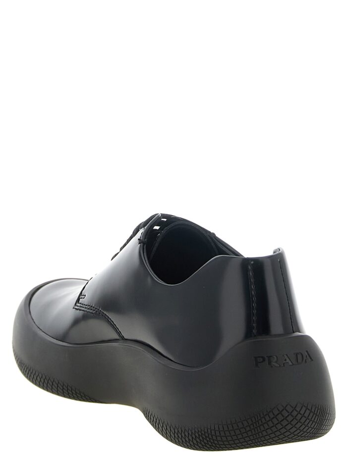 PRADA Leather Lace-Up Shoes