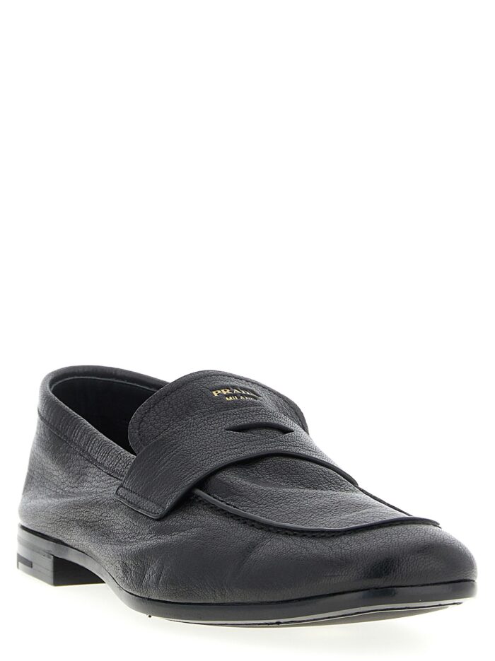 PRADA Leather Loafers