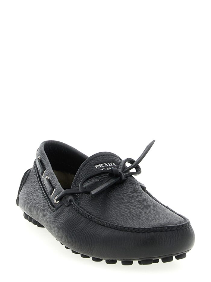 PRADA Leather Loafers