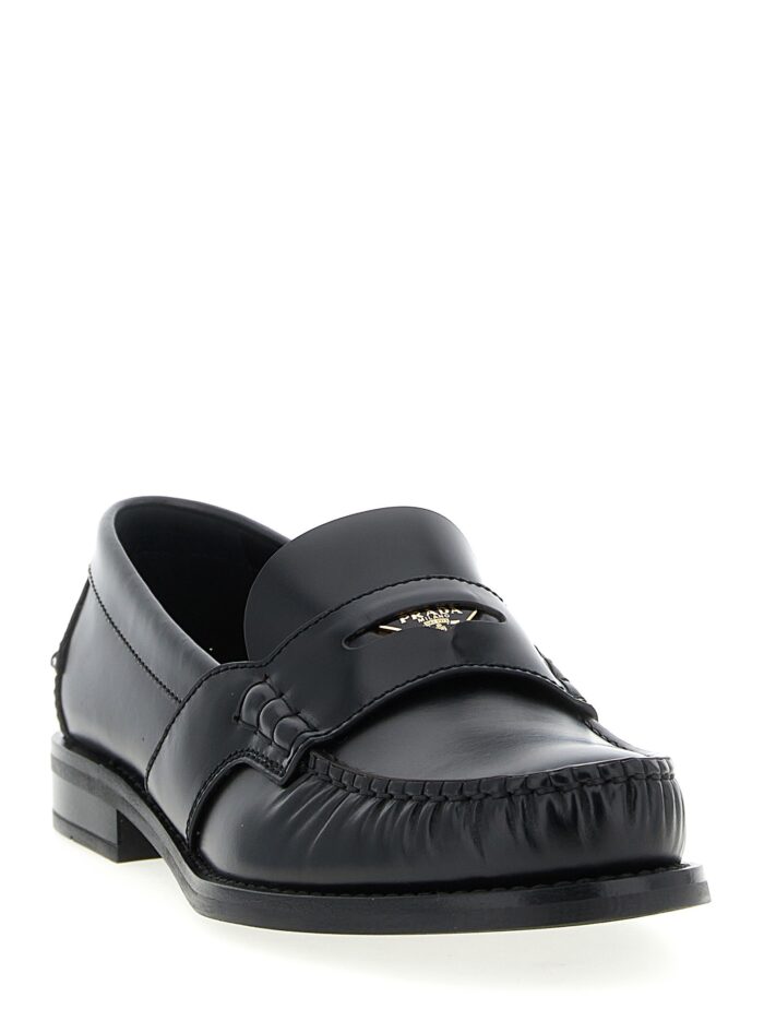 PRADA Leather Loafers