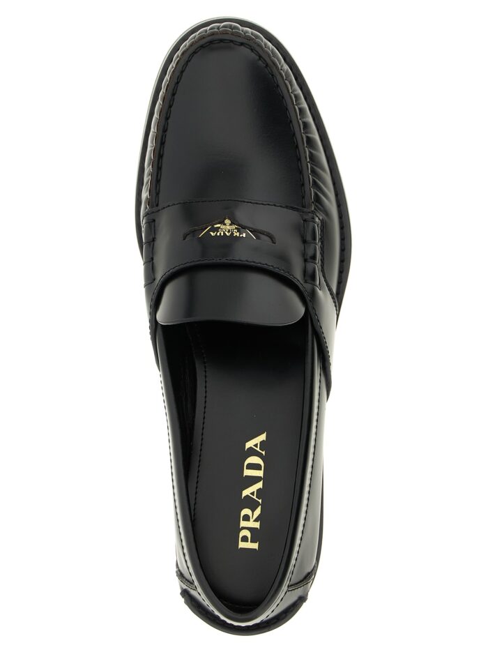 PRADA Leather Loafers