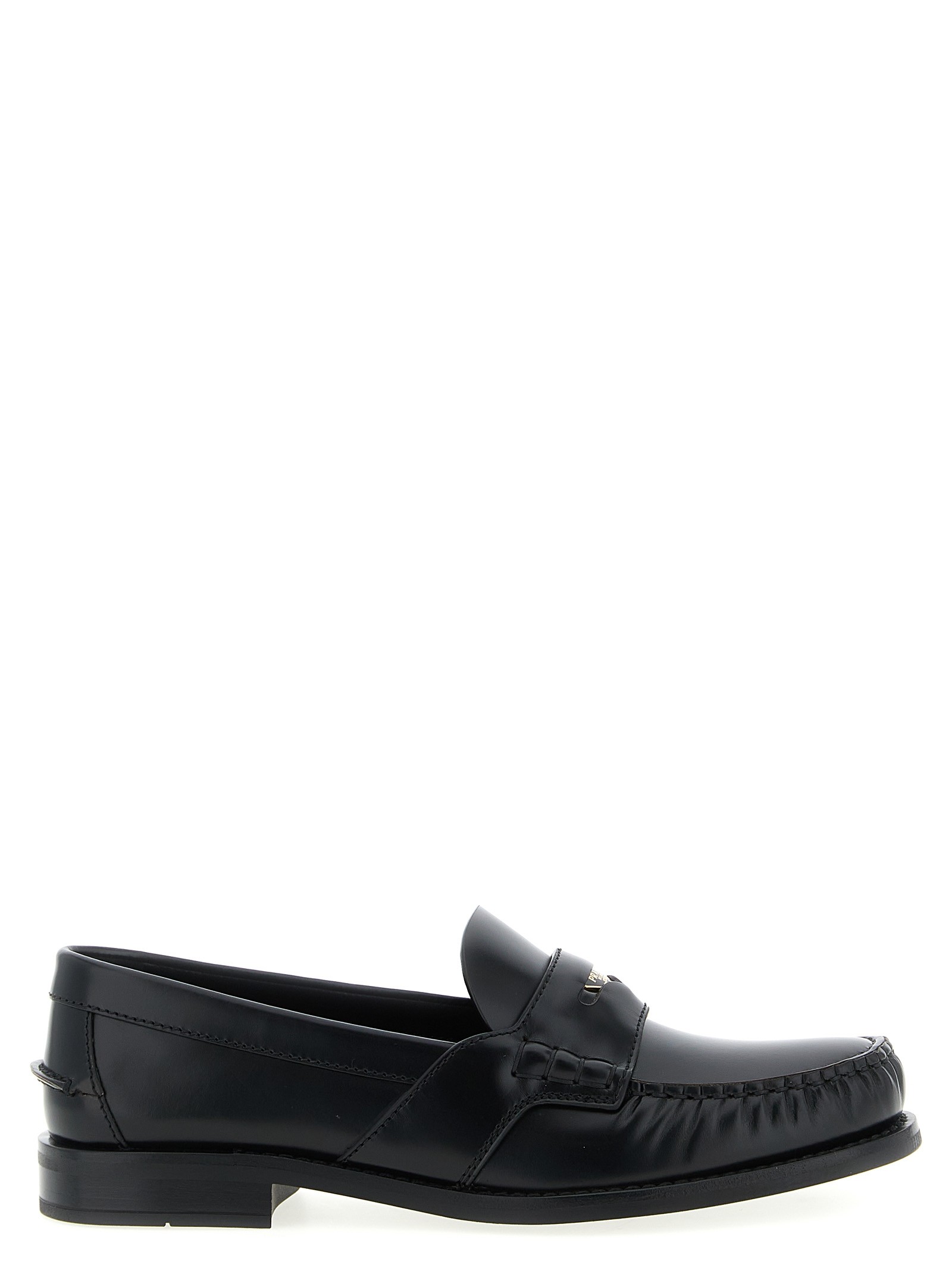 PRADA Leather Loafers