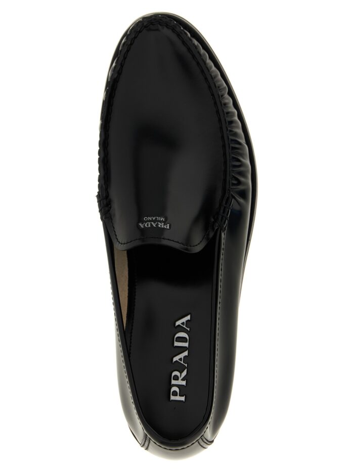 PRADA Leather Loafers
