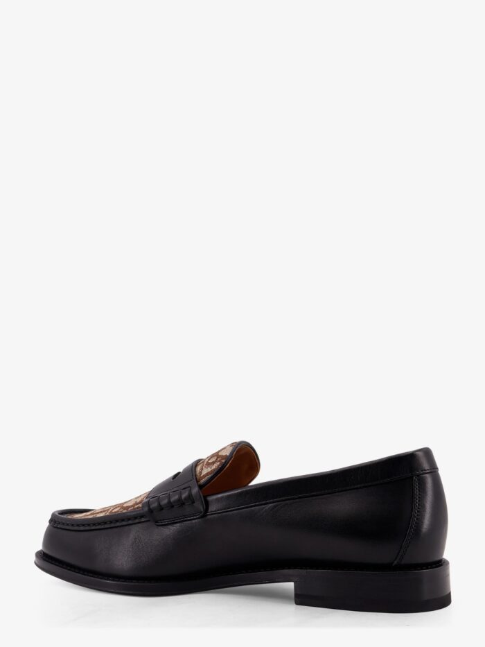 Leather Loafers With Dior Oblique Detail