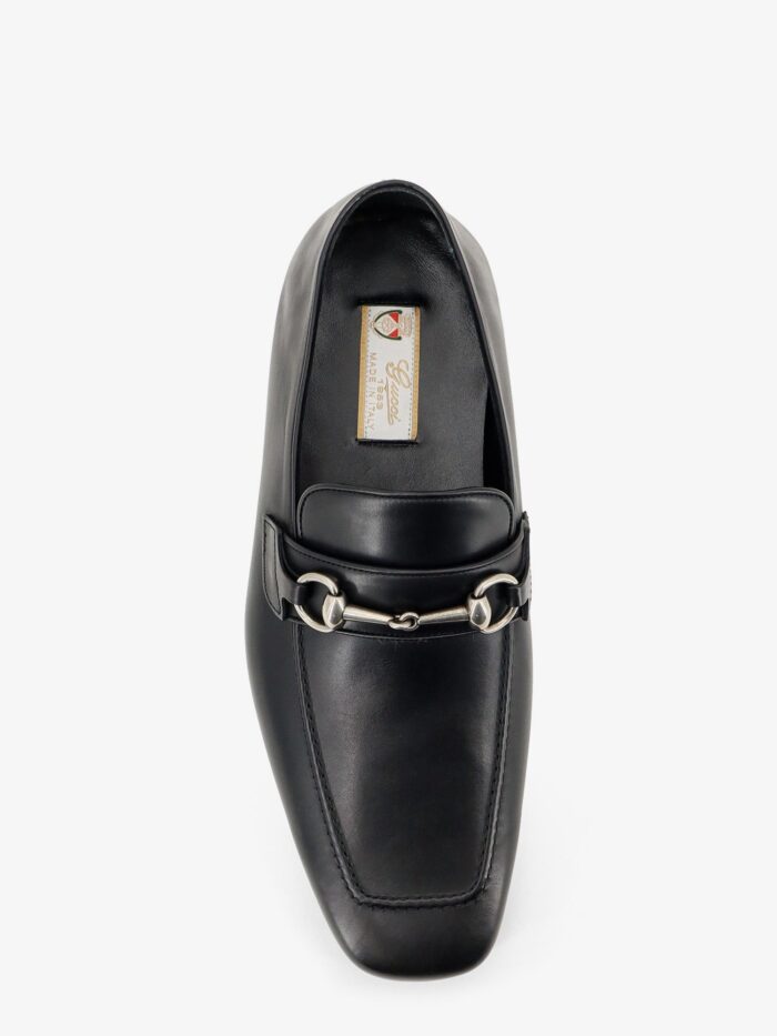 Gucci Leather Loafers With Metal Horsebit