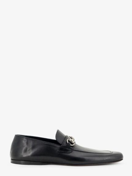 Gucci Leather Loafers With Metal Horsebit