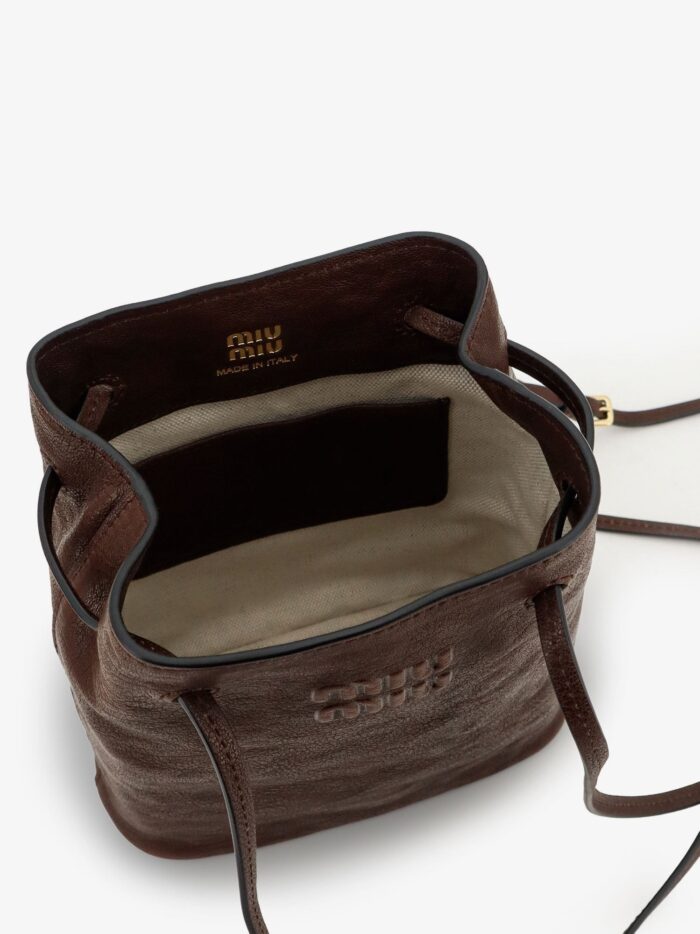 Miu Miu Leather Mini Crossbody Bag