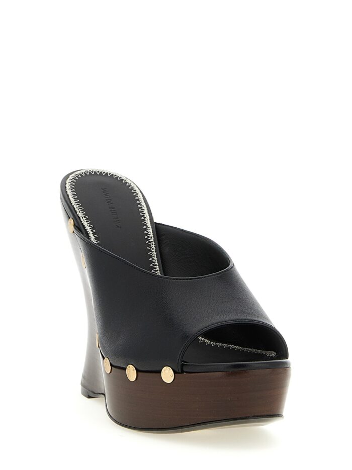 MAGDA BUTRYM Leather Mules