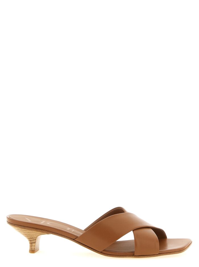 VICINI Leather Mules