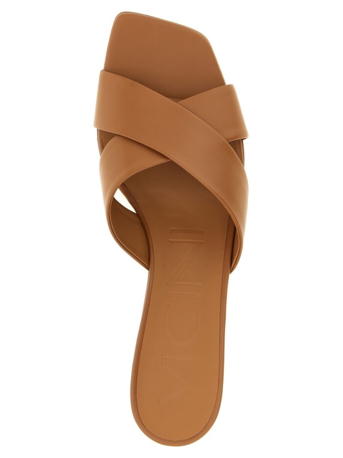 VICINI Leather Mules