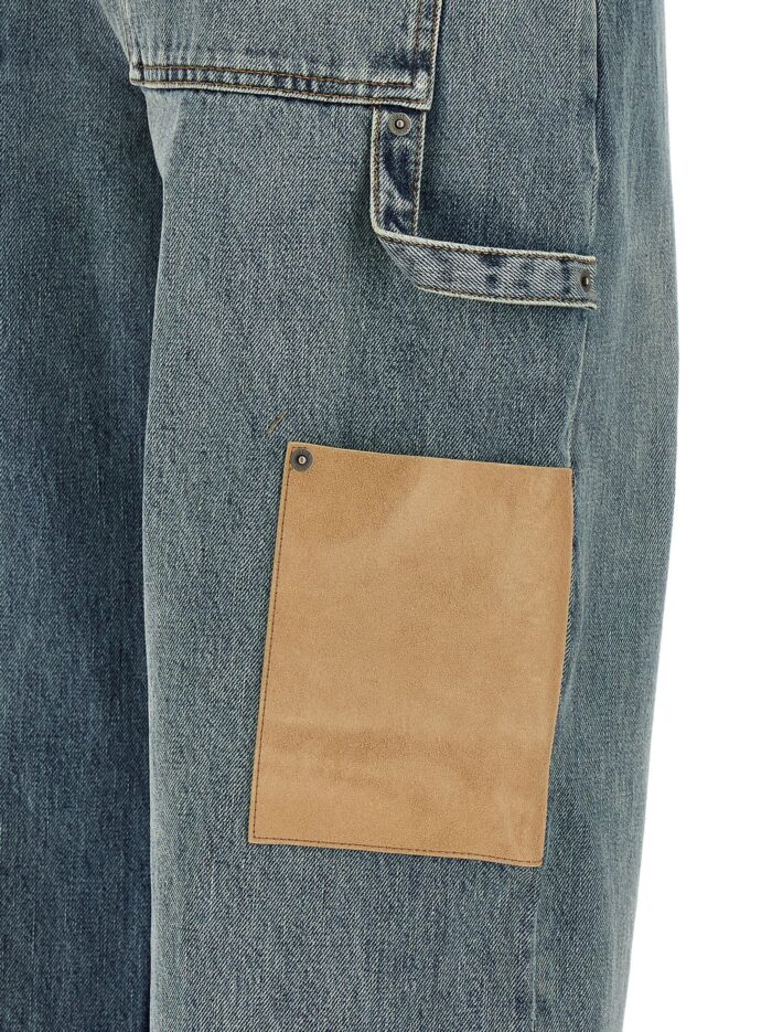 LOEWE Leather Pocket Jeans