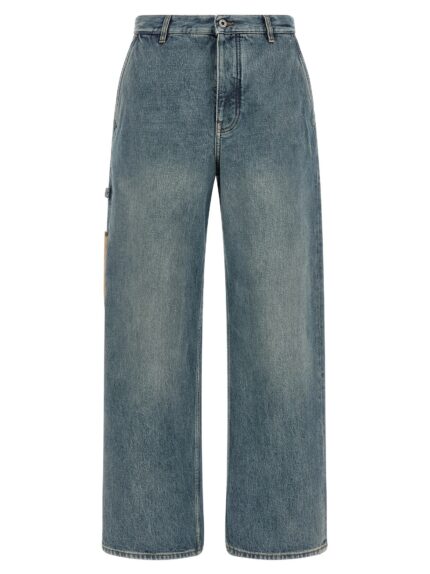 LOEWE Leather Pocket Jeans
