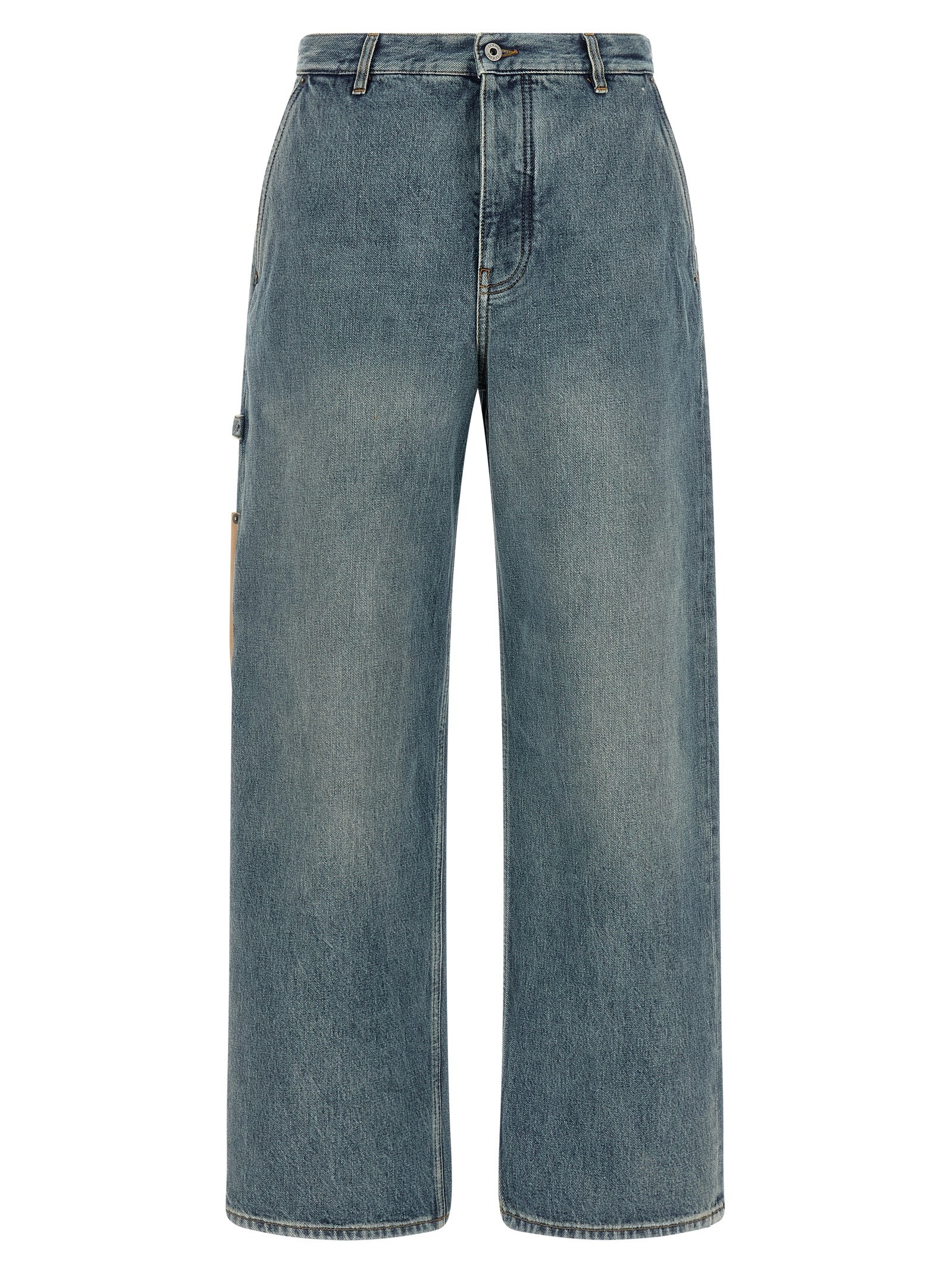 LOEWE Leather Pocket Jeans