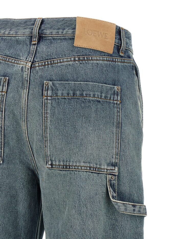 LOEWE Leather Pocket Jeans