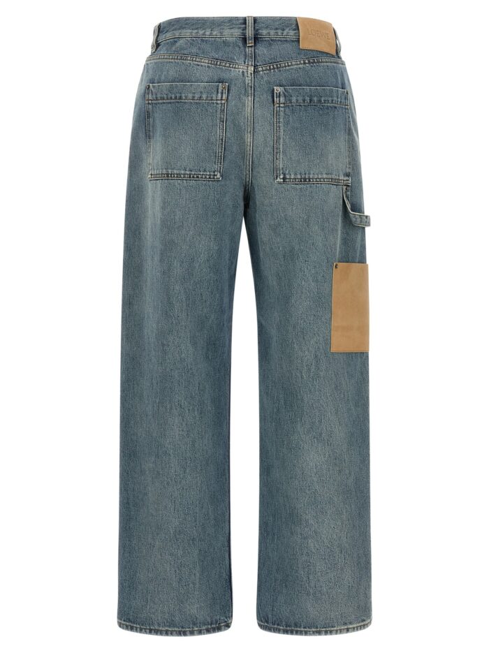 LOEWE Leather Pocket Jeans