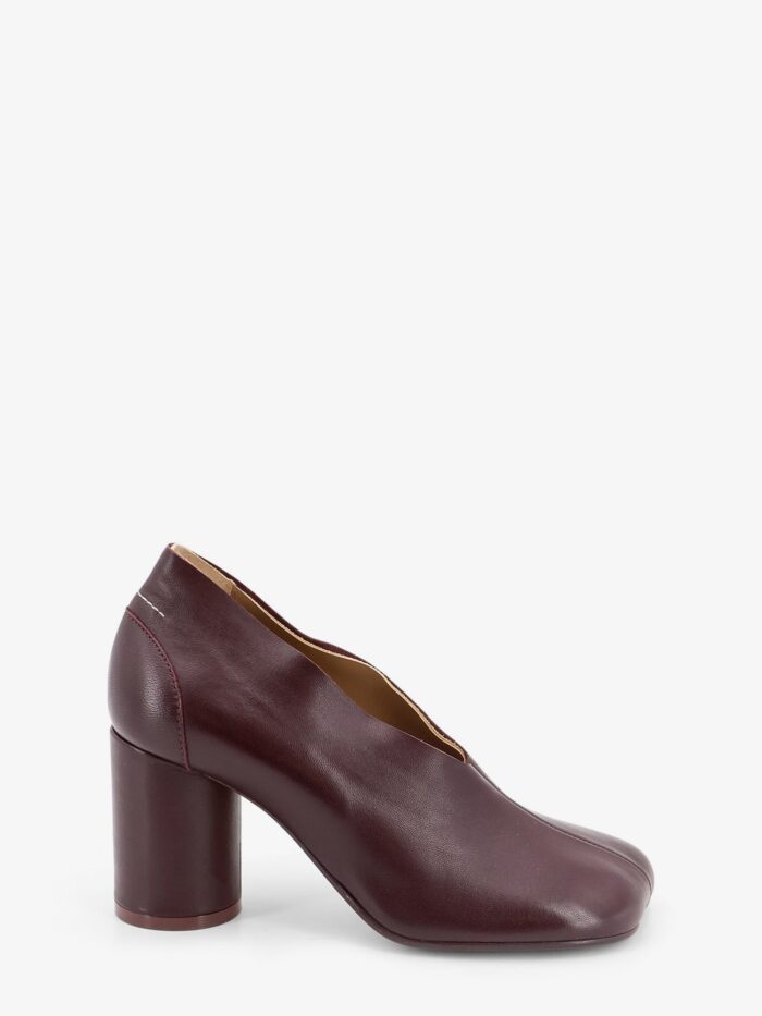 mm6 maison margiela leather pump with iconic anatomic toe MM6 MAISON MARGIELA Leather Pump With Iconic Anatomic Toe
