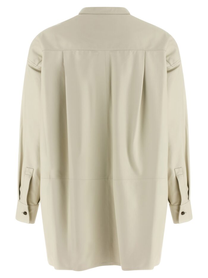 YVES SALOMON Leather Shirt