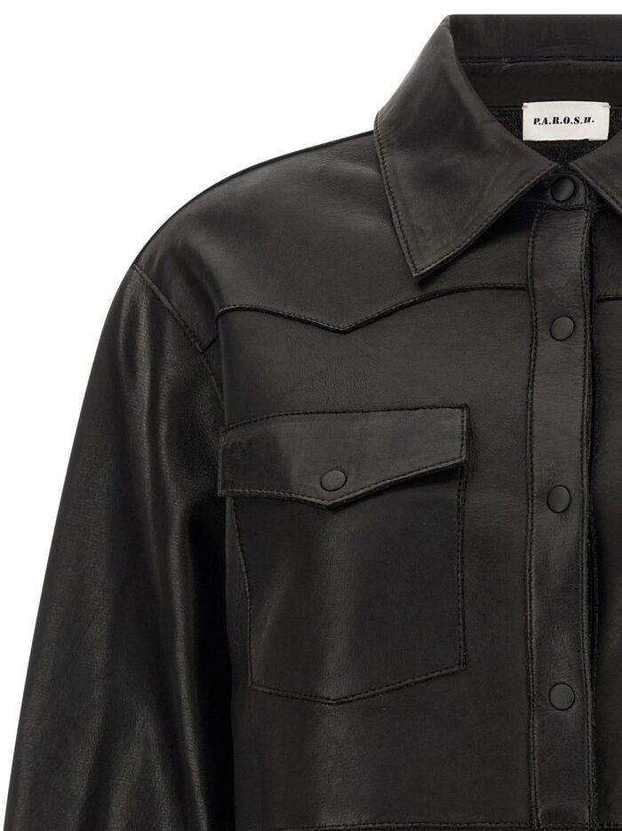 P.A.R.O.S.H. Leather Shirt