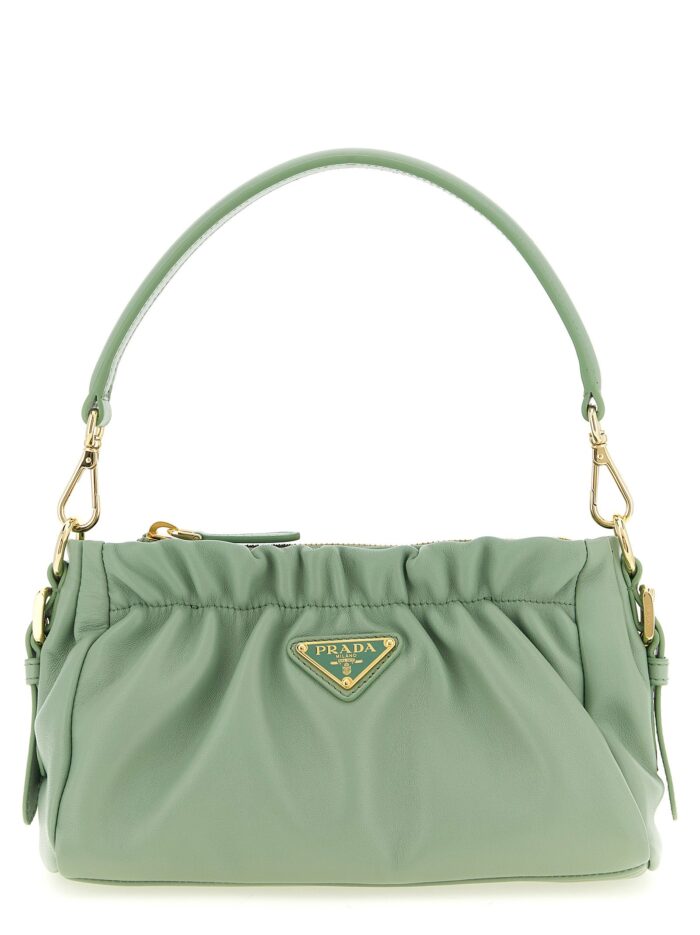 prada leather shoulder bag PRADA Leather Shoulder Bag